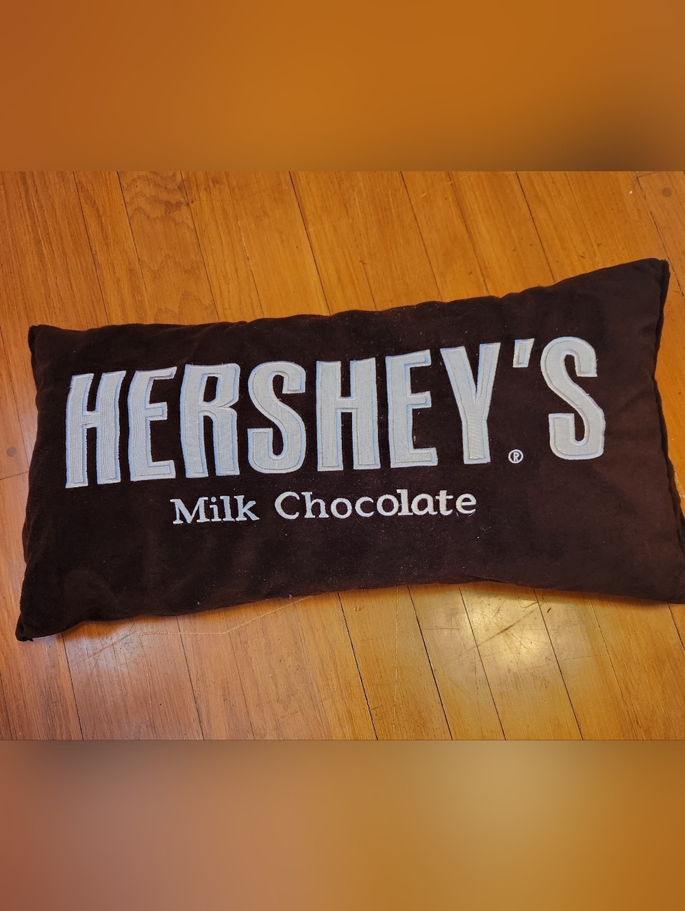 Hershey's Milk Chocolate Logo Pillow - Brown - Picture 1 of 2